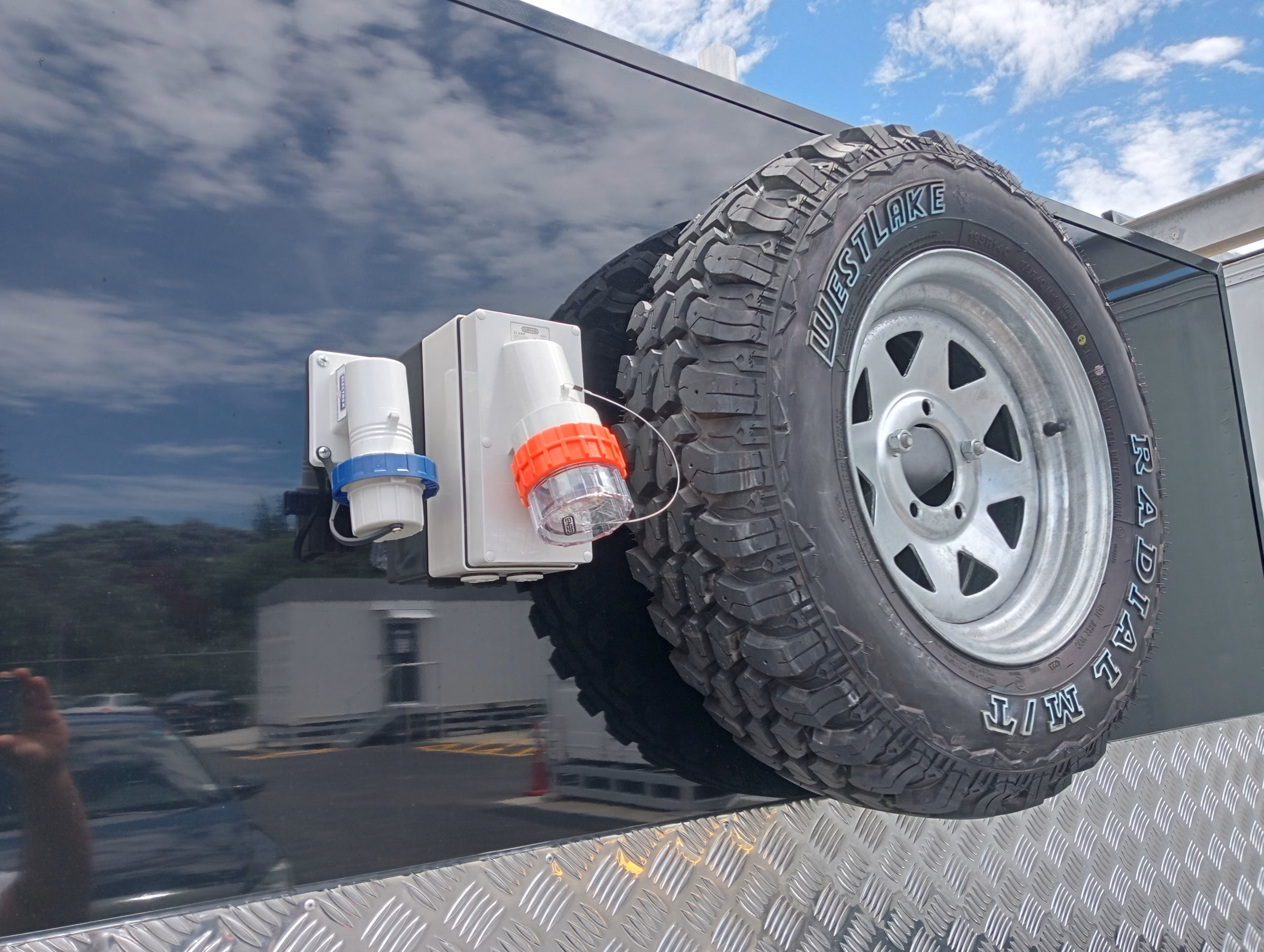 RV electrical conversion and switchboard work